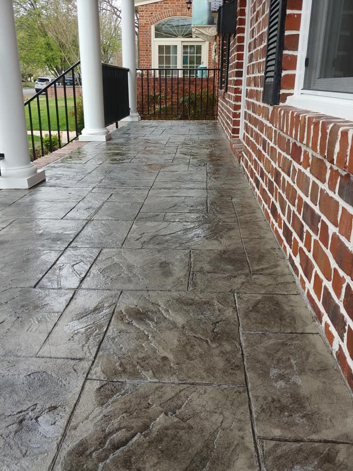 AC Contracting Covered Porch Patio